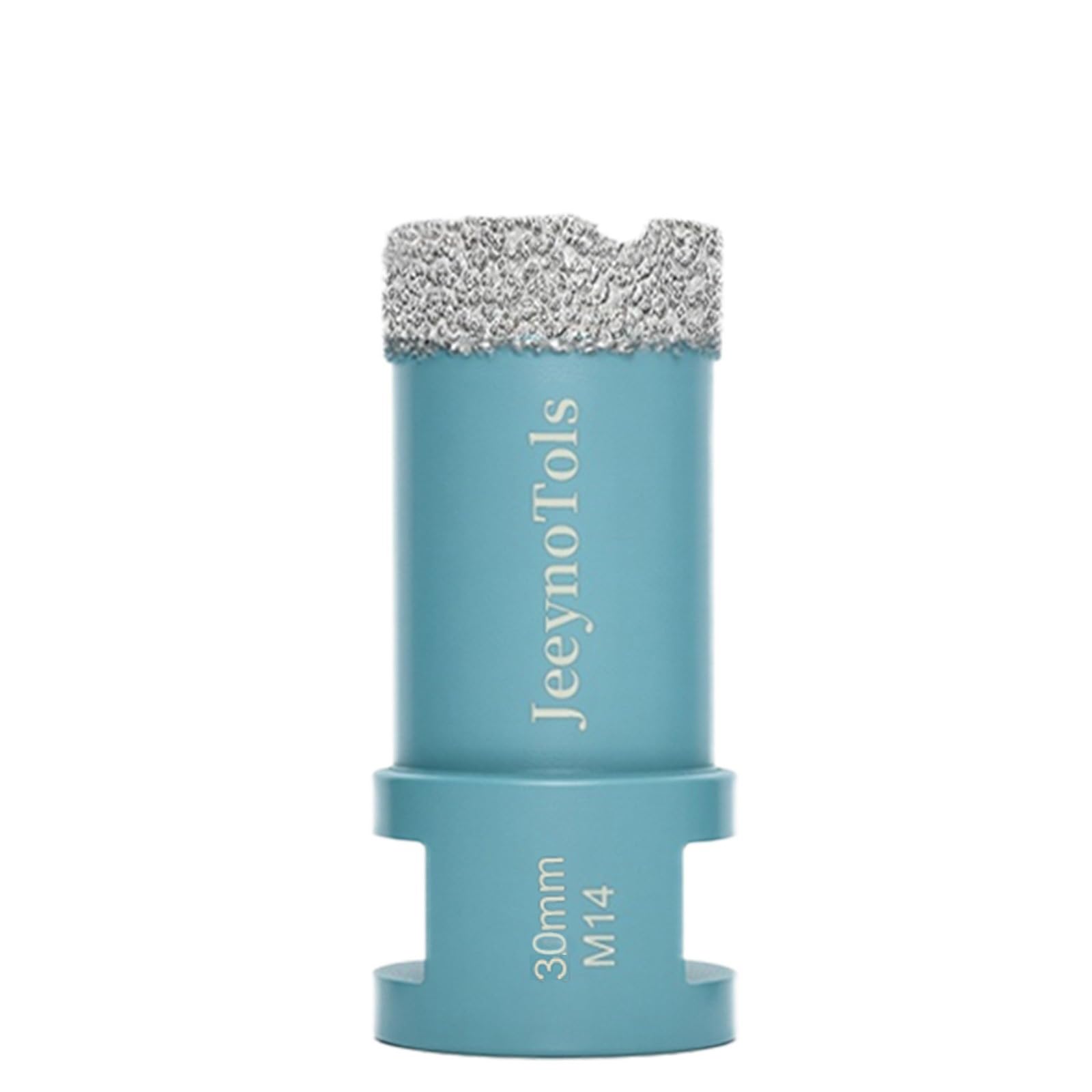 JeeynoTols Diamond Drill Bit, 30mm Tile Core Bit for Porcelain, Ceramic, Granite, Marble, M14 Thread, U-groove Design
