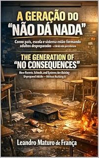 Livro A GERAÇÃO DO “NÃO DÁ NADA / THE GENERATION OF “NO CONSEQUENCES”: Como pais, escola e sistema estão formando adultos despreparados — e ainda não perceberam