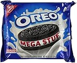 Oreo MEGA STUF Creme Sandwich Cookies 13.2 Oz. (2 Pack)