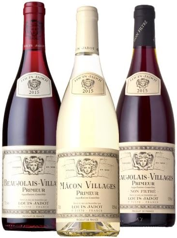 Amazon Co Jp タカムラ 赤ワイン ルイ ジャド ボジョレー ヌーヴォー 15 満喫3本セット 750ml 白1 赤2 N 通販 食品 飲料 お酒