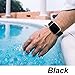 YANCH Compatible with for Apple Watch Band 42mm 44mm, Soft Silicone Sport Band Replacement Wrist Strap Compatible with for iWatch Series 4/3/2/1, Nike+,Sport,Edition, M/L, 4 Pack