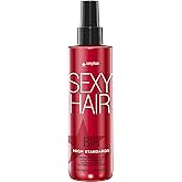 SexyHair Big High Standards Volumizing Blow Out Spray, 6.7 Oz | Up to 40% More Volume | Shine, Smoothness and Manageability | Thermal Protection