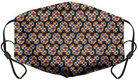 Face mask with adjustable ear loops for autism, $9.99 as of Aug 09, 2023.