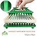 Wananfu Capsule Filling Machine 00 for Empty Gelatin or Vegetarian Capsules 00 with Detailed Instructions, Spoon and Screwdriver, Filling Powdered Herb, Vitamins, Essential Oils and Supplements Easily