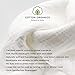 Cotton Organics Muslin Swaddle Blanket, Extra Soft and Hypoallergenic Organic Cotton, Gift Box (Natural White)