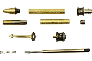 Penn State Industries PKHPENAB Faith Hope Love Pen Kit Woodturning Project (1, Antique Brass)