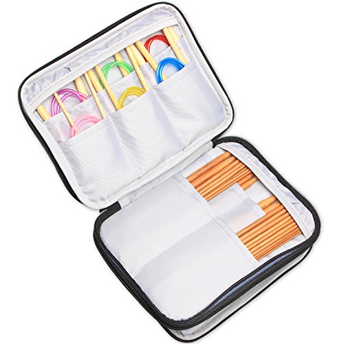 2 Knitting+Organizer+Circular+Accessories+Included