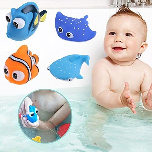 Finding Dory Bath Squirters Toys Squirt Water Figures for Kids Baby Swim Shower