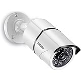 ZOSI 1080P 4-in-1 TVI/CVI/AHD/CVBS CCTV Security Camera 36 IR LEDs Outdoor Night Vision 100ft 3.6mm Bullet Camera Aluminum Metal Housing, Compatible for HD-TVI, AHD, CVI, and CVBS/960H analog DVR