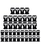 BcPowr 38 PCS 2 Szies Adjustable Buckles Plastic Side Release Plastic Buckles