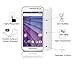 Moto G3 Screen Protector Glass, amFilm 0.3mm 2.5D Tempered Glass Screen Protector for Motorola Moto G 3rd Gen 2015 (1-Pack)
