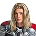 Disguise Men's Marvel Averngers Assemble Thor Wig, Blonde, One Size