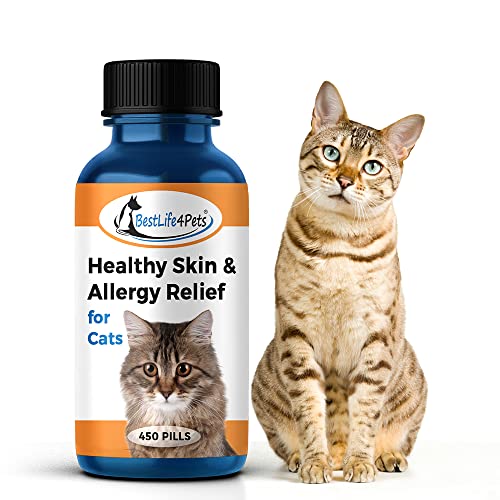 BestLife4Pets AllNatural Healthy Skin and Allergy Relief for Cats