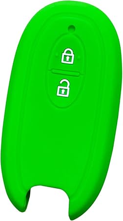 Amazon Ikt スズキ車用 スマートキー用シリコンカバー 2ボタン グリーン ワゴンr ハスラー ラパン ルークス ソリオ Mrワゴン アルト パレット スペーシア ワゴンアール など 専用設計でピッタリサイズ 傷防止に最適 さらさらシリコンで手触り快適 鈴木 Suzuki車用