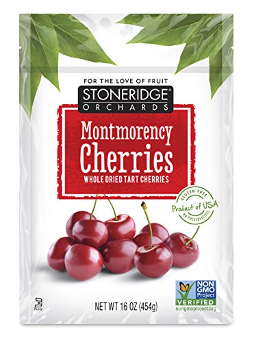 Stoneridge Orchards Montmorency Cherries 16 oz | Premium Whole Dried Tart Cherries | Non-GMO, Gluten Free, No…
