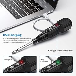AMIR Electric Screwdriver Cordless, Rechargeable