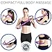 Body Back Buddy Jr - USA Made - Back Massager (Next Gen 2020 Version) Handheld Massage Stick, Trigger Point Massage, Full Body Muscle Pain Relief (Purple Marbled)
