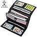 YALUXE Wallet for Women RFID Blocking Leather Removable Checkbook Holder Large Capacity
