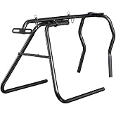 Tough 1 Jr Collapsible Roping Steer Dummy Black