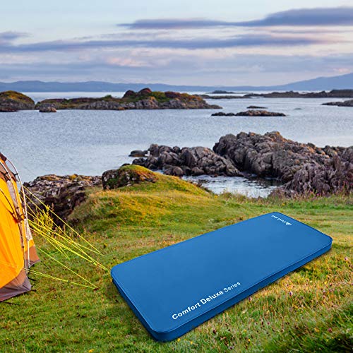 self inflating memory foam mattress