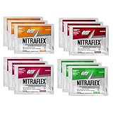 GAT Clinically Tested Nitraflex, Testosterone Enhancing Pre Workout Single Serve Pouches, Variety Pack, 12 Count