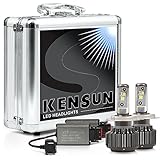 Kensun Super Bright Extreme Cree LED Headlight Conversion Kit - H4 (HB2) (9003) Dual- Beam