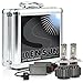 Kensun Super Bright Extreme Cree LED Headlight Conversion Kit - H4 (HB2) (9003) Dual- Beam