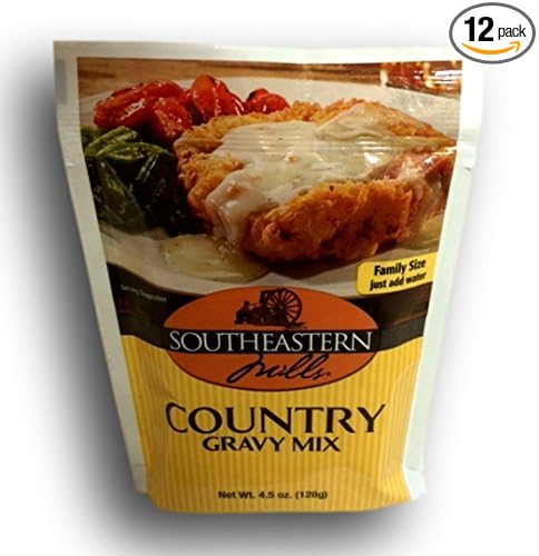 Southeastern Mills Country Gravy Mix, 4.5 Oz. Package (Pack of 12)