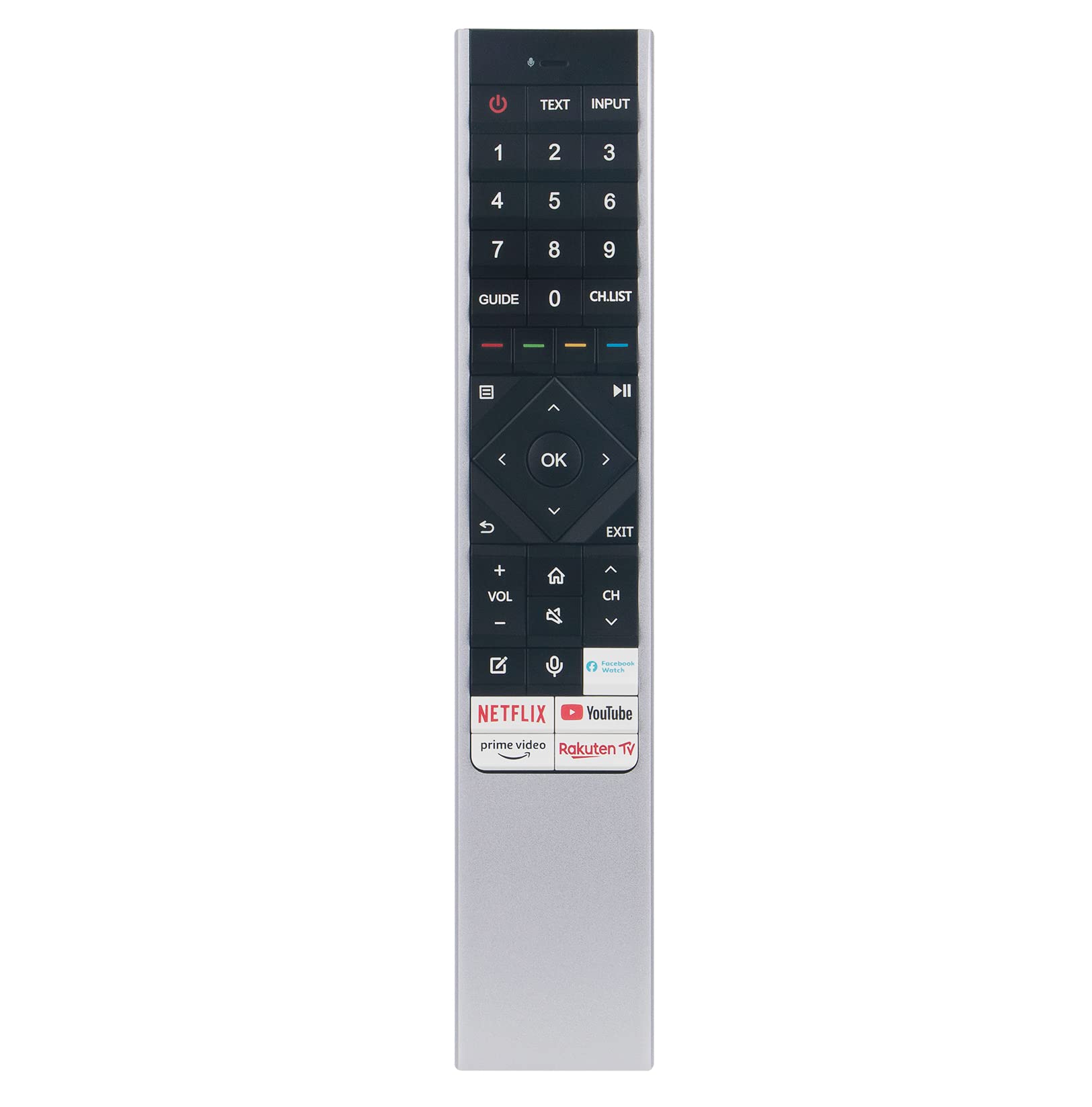AULCMEET ERF6F64H Voice Replaced Remote Control Compatible with Hisense 4K OLED Smart TV 55A8G 65A9G 75U9GQ 55U7QF