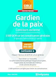 Gardien de la Paix concours externe