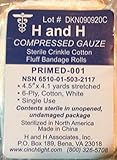 H&H Compressed Gauze NSN # 6510-01-503-2117 IFAK First Aid