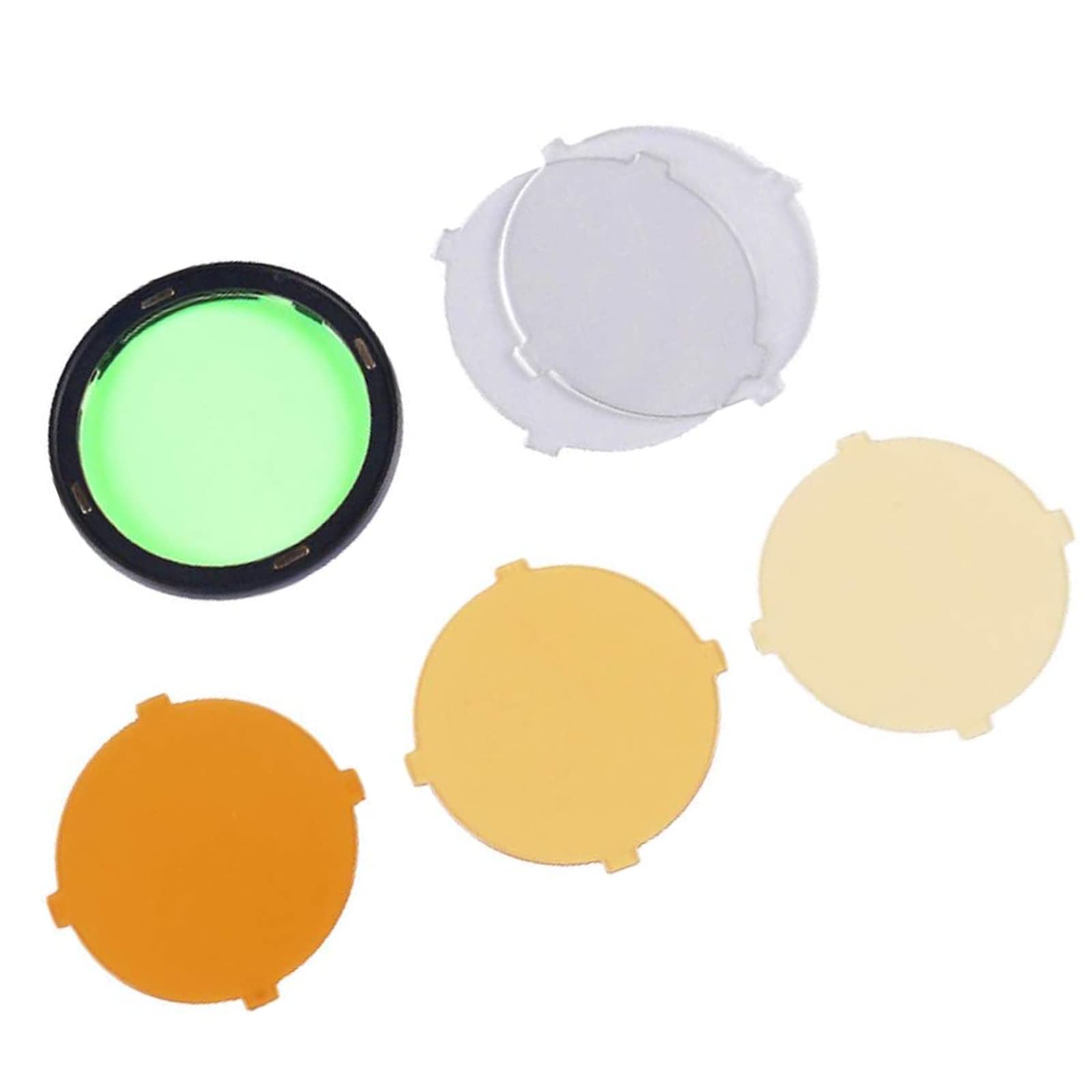 Godox AK-R16 Color Filter Plate Set, Compatible with Godox V1 Flash Series, V1-S, V1-C, V-1N, use with Godox H200R Round Flash Head, AD200 Pro, AD200