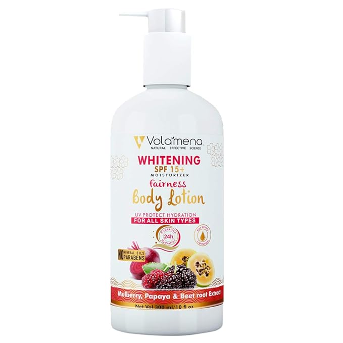 Buy VOLAMENA WITH DEVICE Whitening SPF 15+ Fairness Body Lotion 300 ml