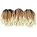 3 Packs Ombre Spring Twist Hair 8 inch Crochet Braids Kanekalon Synthetic Hair Extensions Braiding Hair Kinky Curly Twist