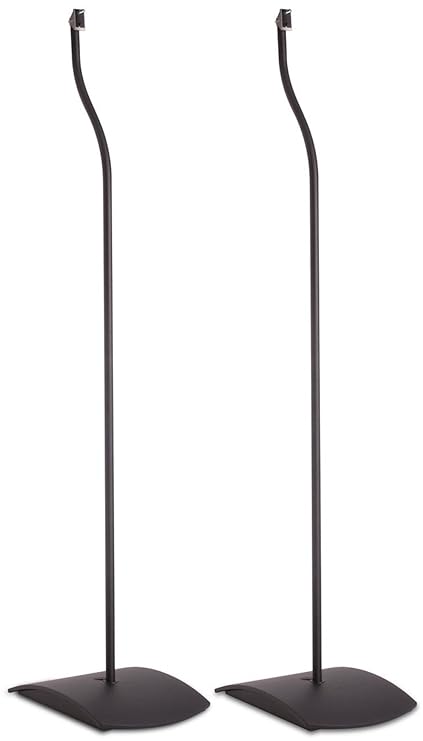 Black Bose Ufs 20 Series Ii Universal Floor Stands Amazon In