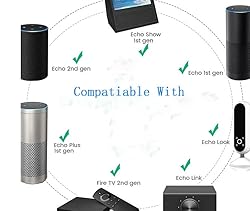 Dgsroom 21W Power Cord Replacement for Alexa Show