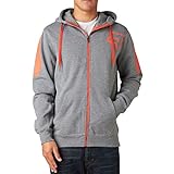 Fox Racing Mens Overload Fleece Hoody Zip Sweatshirt