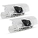 Car LED Door Logo Ghost Shadow Projector Laser Welcome Lights Symbol Emblem Courtesy Step Lights Ground Lamp Kit for Audi Series (4 Pack)