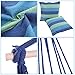 Lovinland Portable Hammock Chair, Hanging Chair Rope Swing Cotton Patio Yard Porch Sky Chair with Pillows for Indoor Outdoor Use