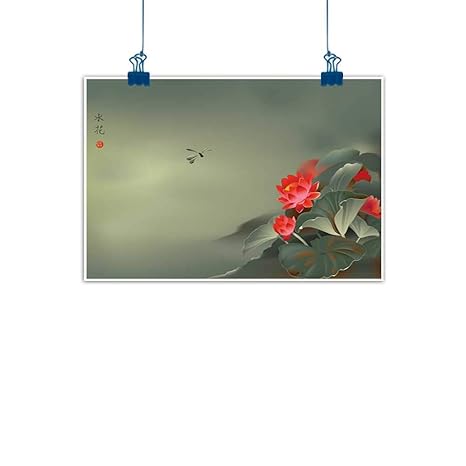 Amazon Com Sunset Glow Canvas Prints Wall Decor Art