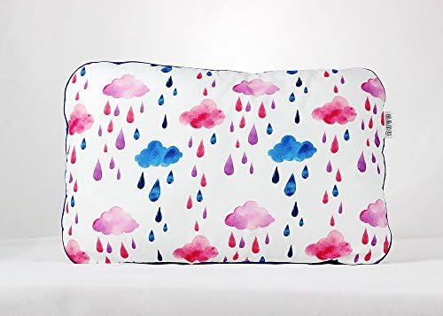 Baby Pillow, Crib Pillow, Girl Nursery Pillow, Flat Infant Pillow, Cloud