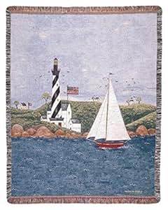 Amazon.com: Coastal Breeze Nautical Theme Folk Art ...