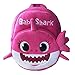 Baby Shark Backpack School Travel Toddlers Pink