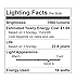 HyperSelect 14W LED PAR38 Light Bulb, 90W Equivalent, 5000K (Crystal White Glow), Non-Dimmable, 1060 Lumen, E26 Medium Screw Base, UL-Listed (4-Pack)