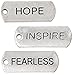JGFinds Hope Inspire Fearless Inspirational Message Charm Pendants, 87 Pack (29 of Each)