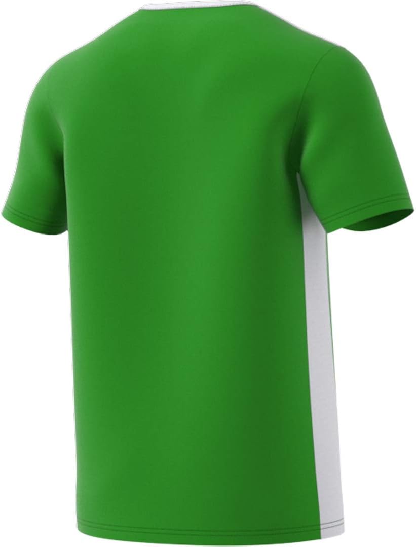 adidas Men's Entrada 18 AEROREADY Primegreen Regular Fit Soccer Short Sleeve Jersey : Clothing