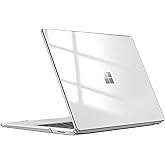 Fintie Case for 13.5 Inch Microsoft Surface Laptop 5/4/3 with Metal Keyboard (Model: 1951/1868) - Protective Slim Snap On Hard Shell Cover (Crystal Clear)