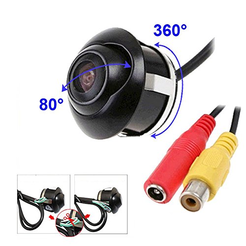 Backup Camera Car Camera Rear View Camera Front View Double To Switch with 360 Degree Waterproof Camera BENTOO
