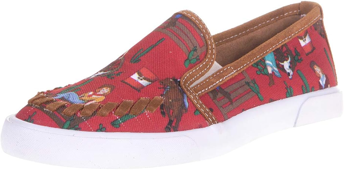 justin slip on shoes