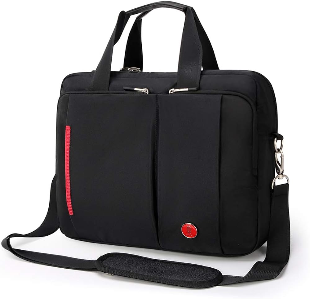 Omnpak Laptop Briefcase with Combination Lock, Anti Theft Business